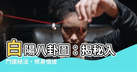 白陽八卦圖|白陽八卦